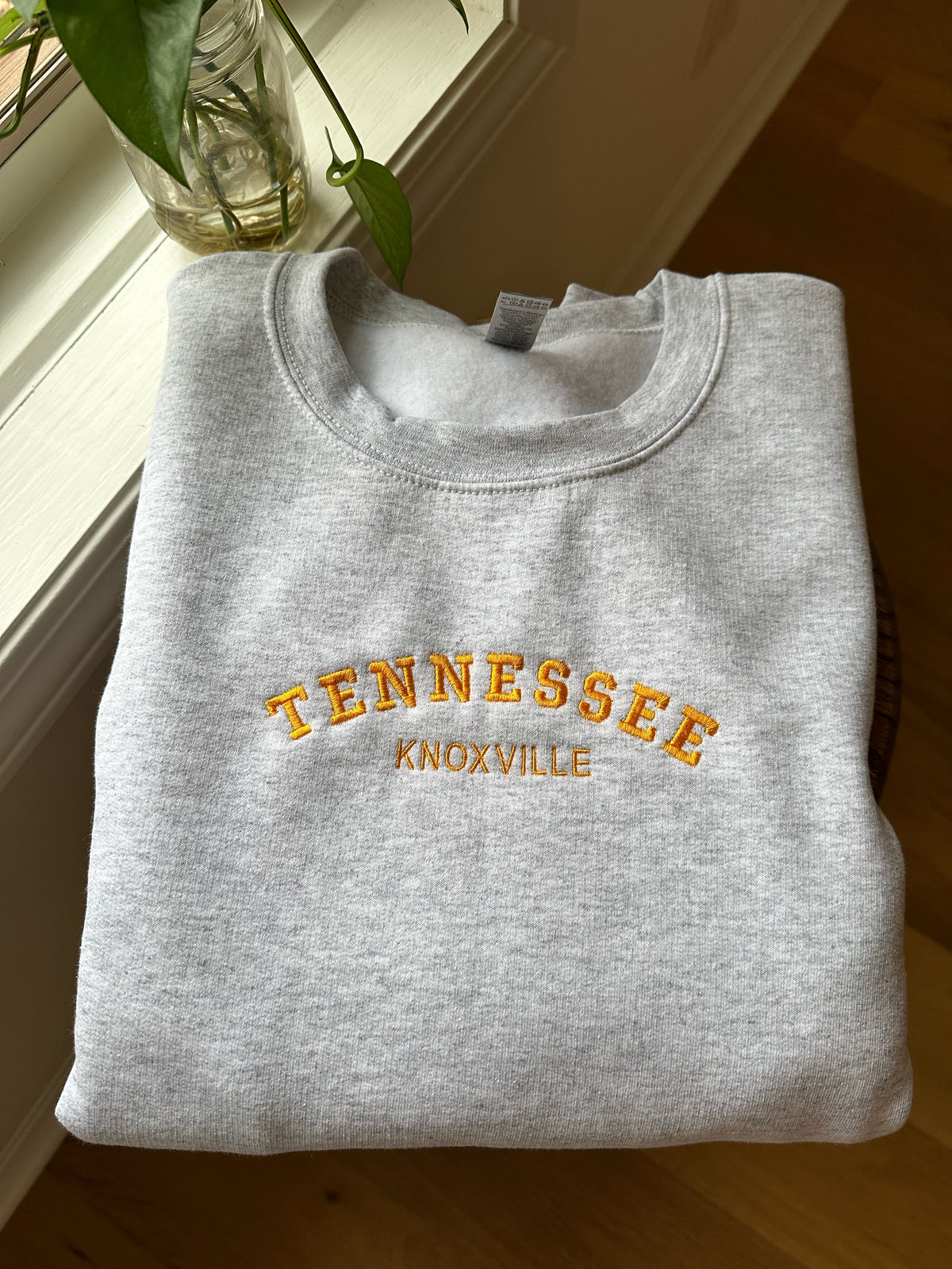 CUSTOM City and State Embroidered Sweatshirt