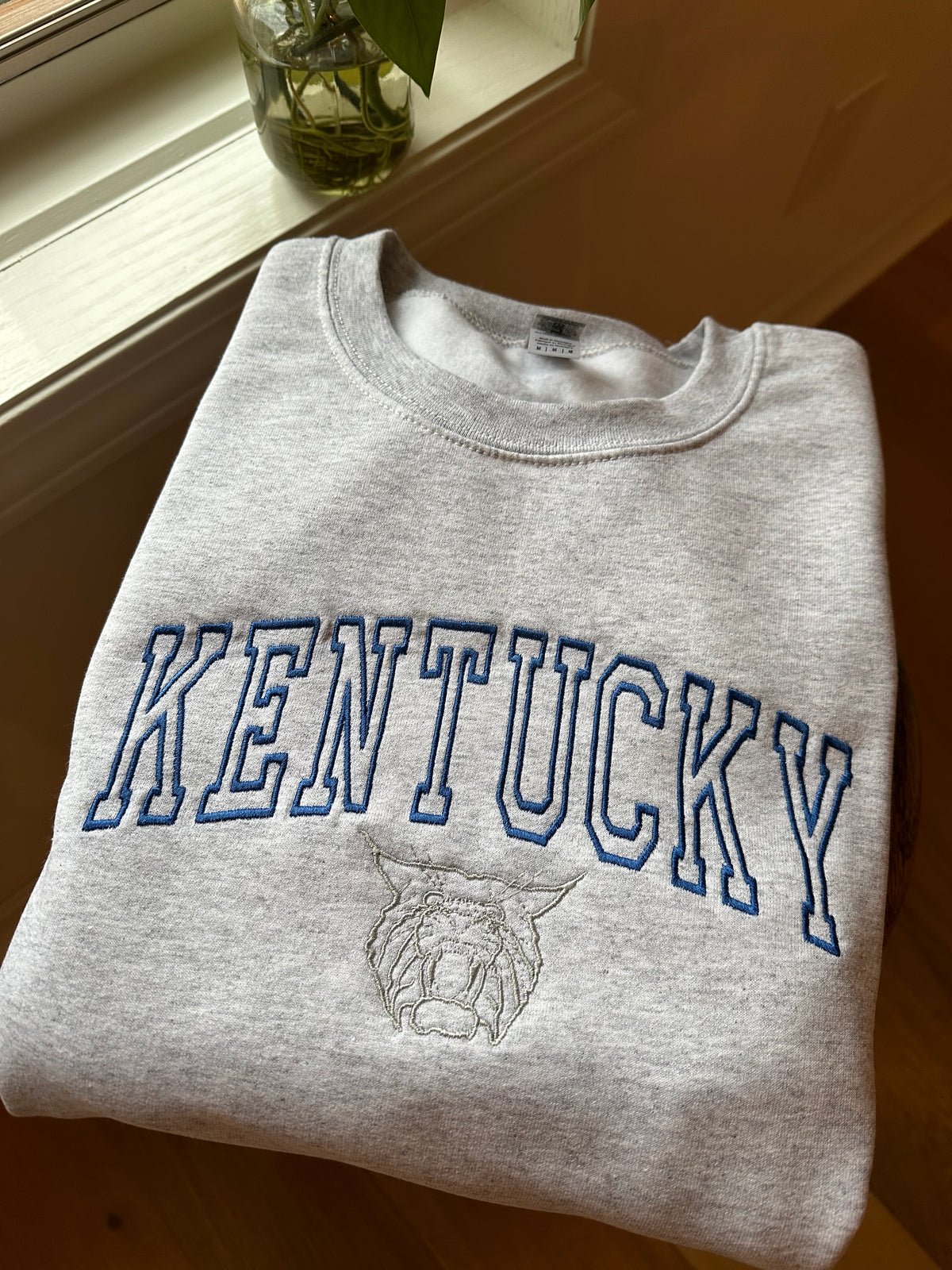 Kentucky Varsity Letters Embroidered Sweatshirt