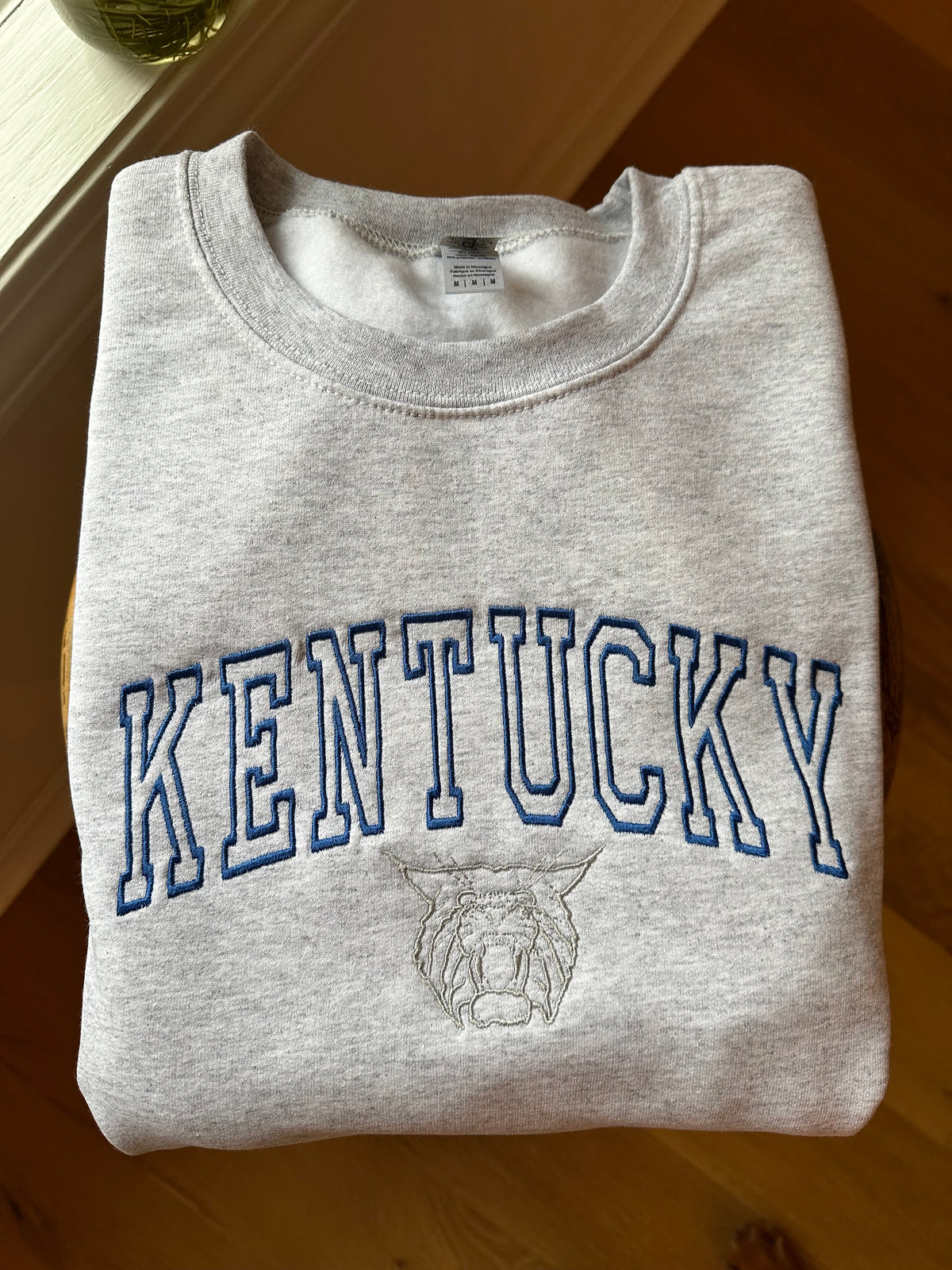 Kentucky Varsity Letters Embroidered Sweatshirt