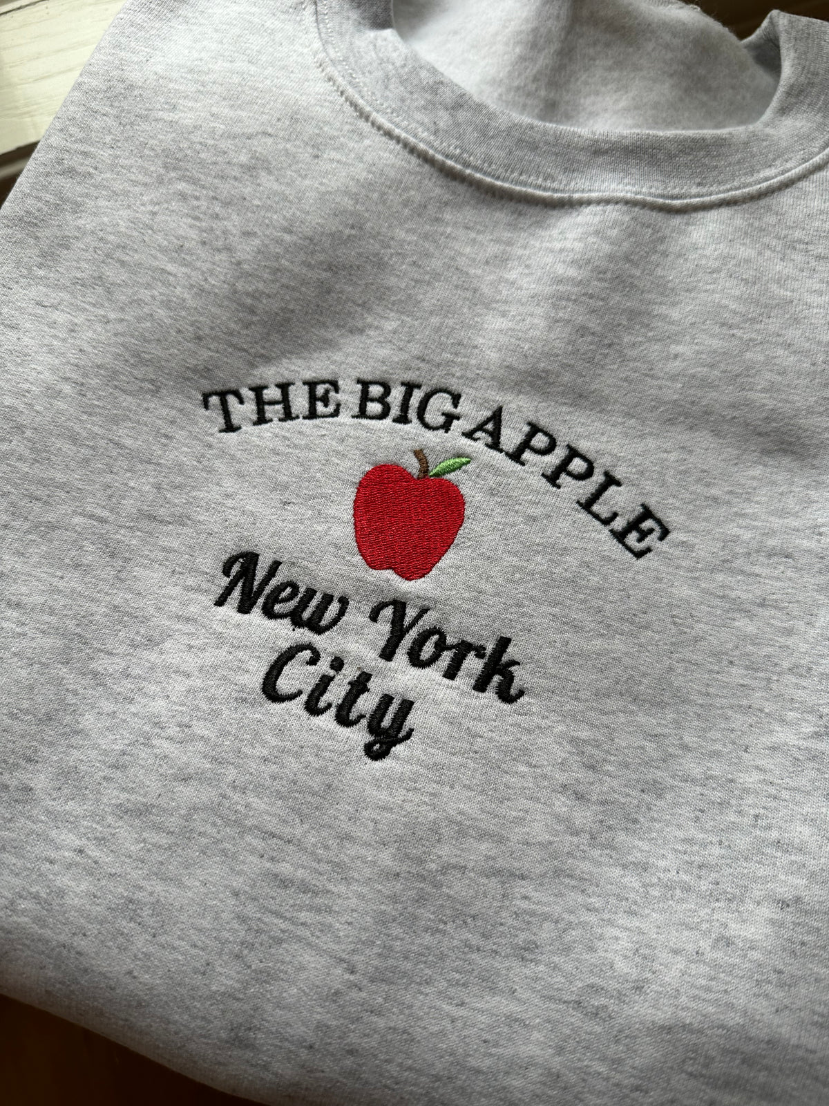 New York City Embroidered Sweatshirt