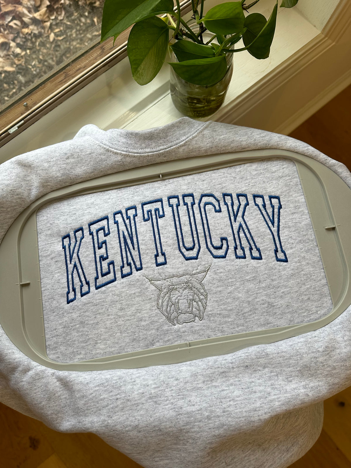 Kentucky Varsity Letters Embroidered Sweatshirt